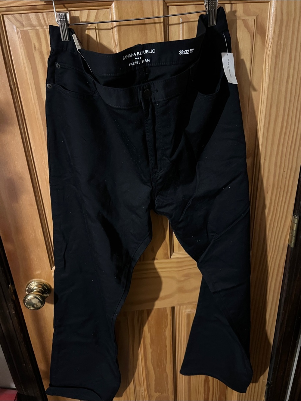 Banana Republic Black Stretch Travel Jeans